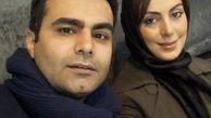 نیلوفر شهیدی و برادر یزرگش + عکس