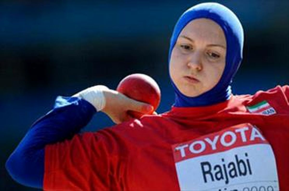پرتابگر زن ایرانی طلا گرفت+ عکس