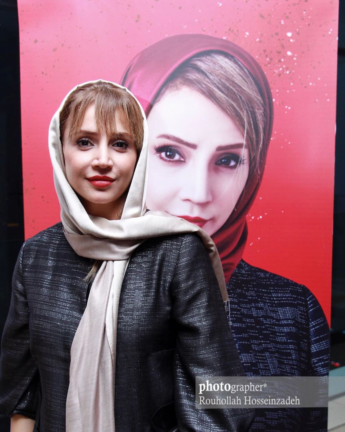 ظاهر جدید شبنم قلی خانی در اکران مانکن+عکس
