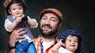 عکسی از دو قلوهای «مجید صالحی»