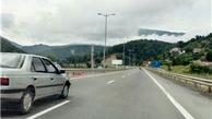 بارش برف و باران در برخی جاده‌ها‌