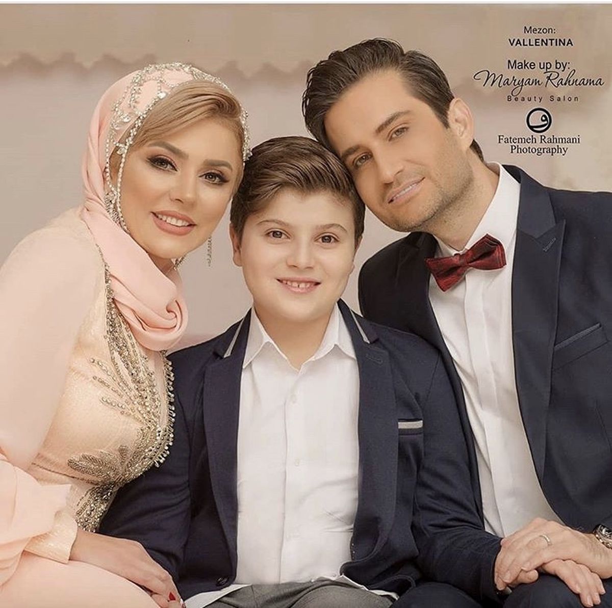 خانواده خوشبخت پویا امینی + عکس