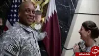 اقدام "گستاخانه" دو نظامی آمریکایی در "قطر" + عکس
