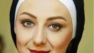  ویدا جوان با روسری شر شری‌اش