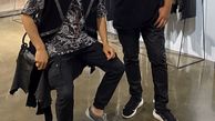 مهدی ماهانی در کنار دوستش + عکس
