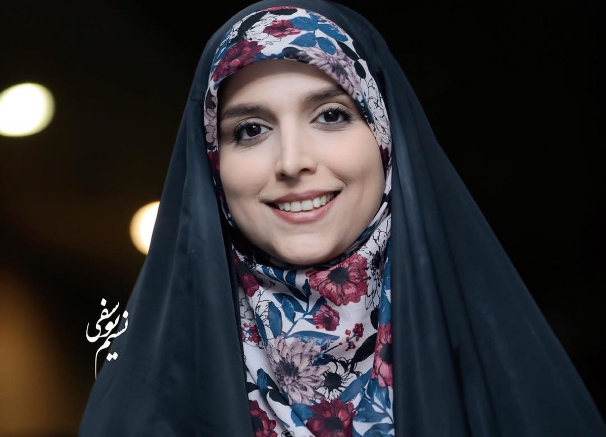 خانم مجری با امید راهی کربلا شد