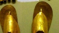 صندل ساخته شده از طلا متعلق به 3500 سال پیش