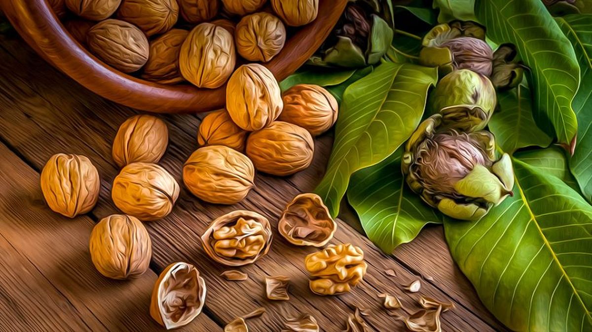 خاصیت های شگفت انگیز پوست گردو