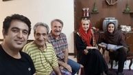 زهره فکور صبور و همکارانش در پشت صحنه‌کار جدیدشون + عکس