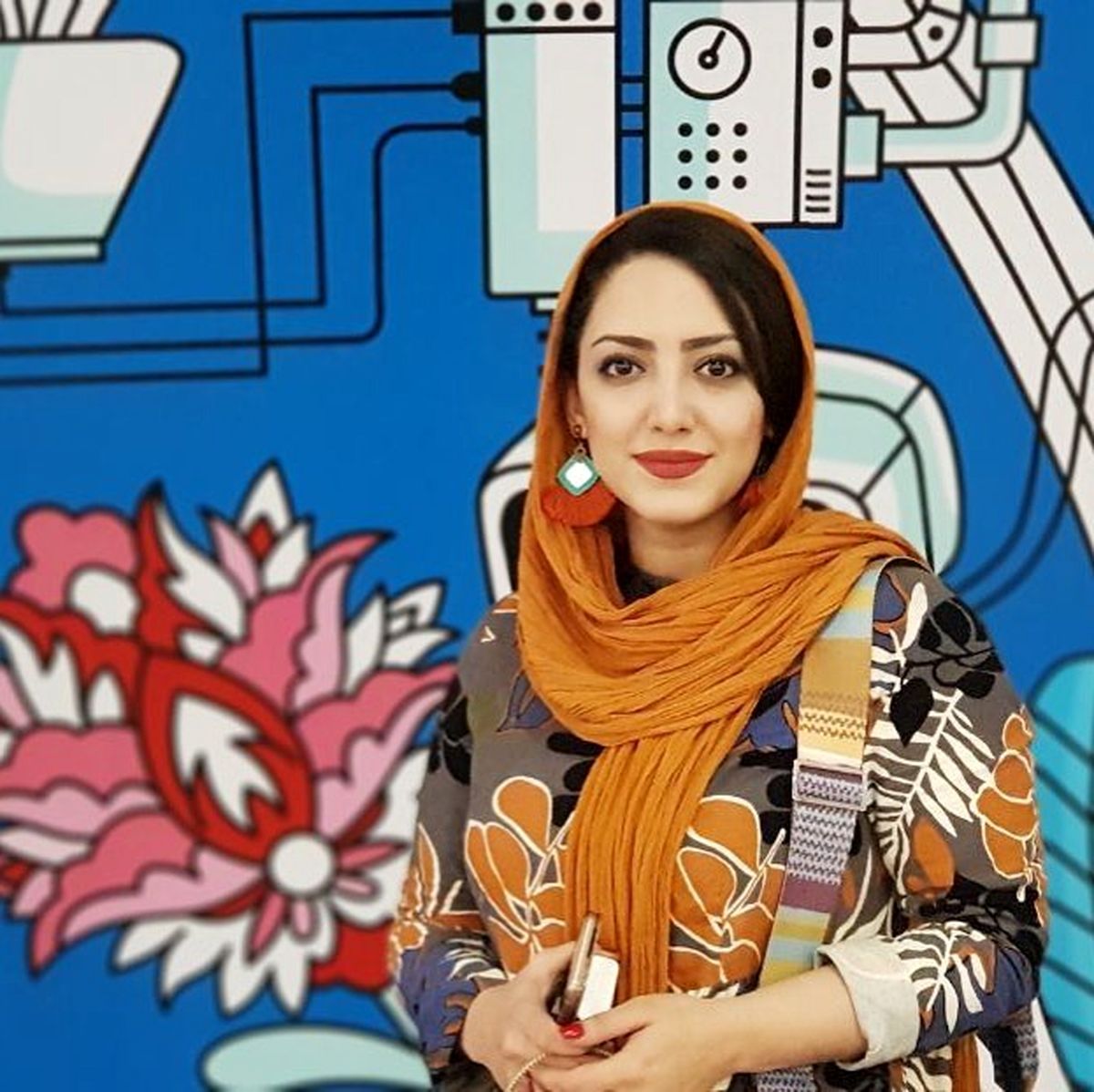  تیپ رنگی رنگی شقایق جعفری جوزانی