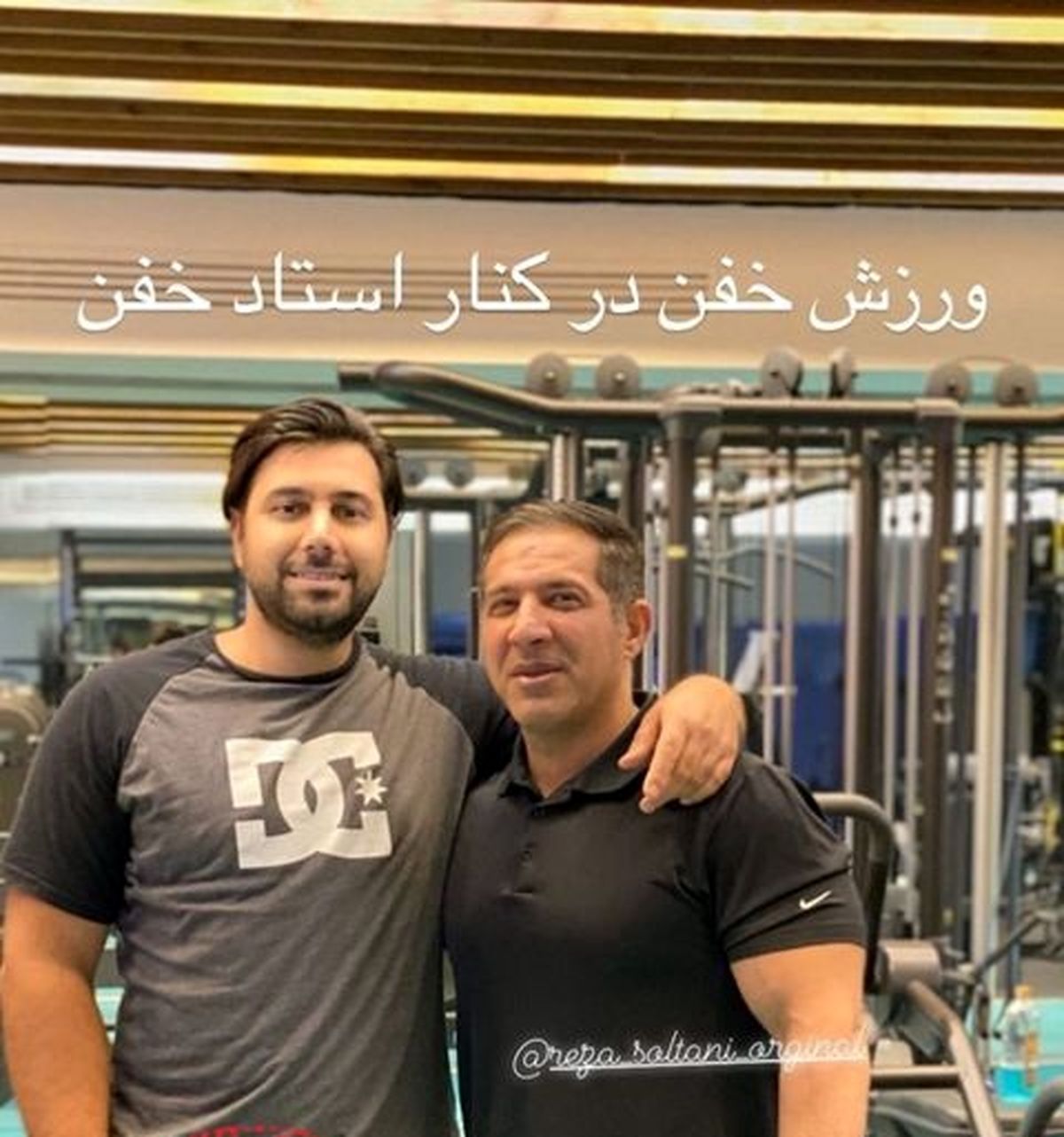 عکس ورزشکاری خفن احسان خواجه امیری