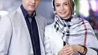 شبنم‌ قلی خانی در کنار همسرش + عکس