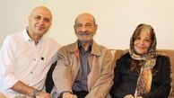 عکس جدید از تغییر ظاهری فردوس کاویانی در کنار همسرش