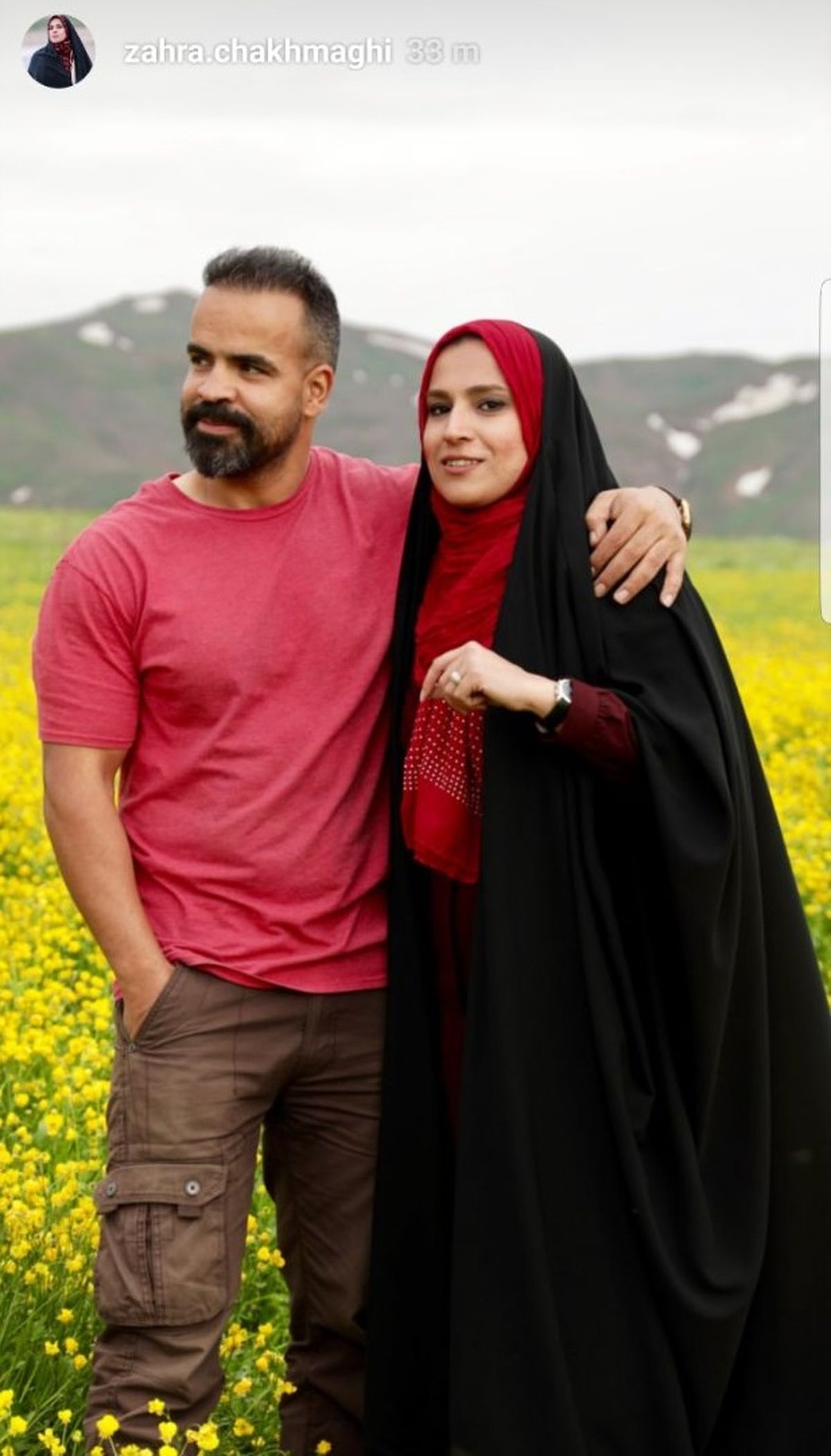 خانم مجری پرهیاهو 20:30 و همسرش+عکس
