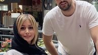 شاهرخ استخری و همسرش در کافه + عکس