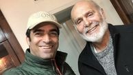 سلفی منوچهر هادی با پیشکسوت سینمای ایران + عکس