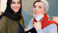 لیلا بلوکات در کنار دوستش + عکس