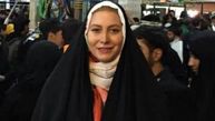 عروس حشمت فردوس در کربلا+عکس