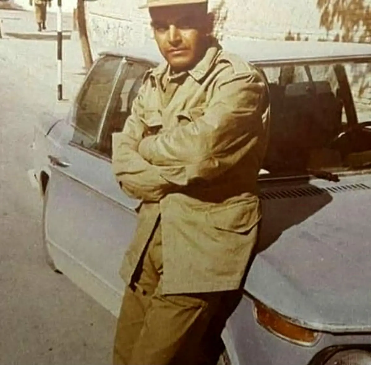 حمید لولایی در دوران سربازی + عکس