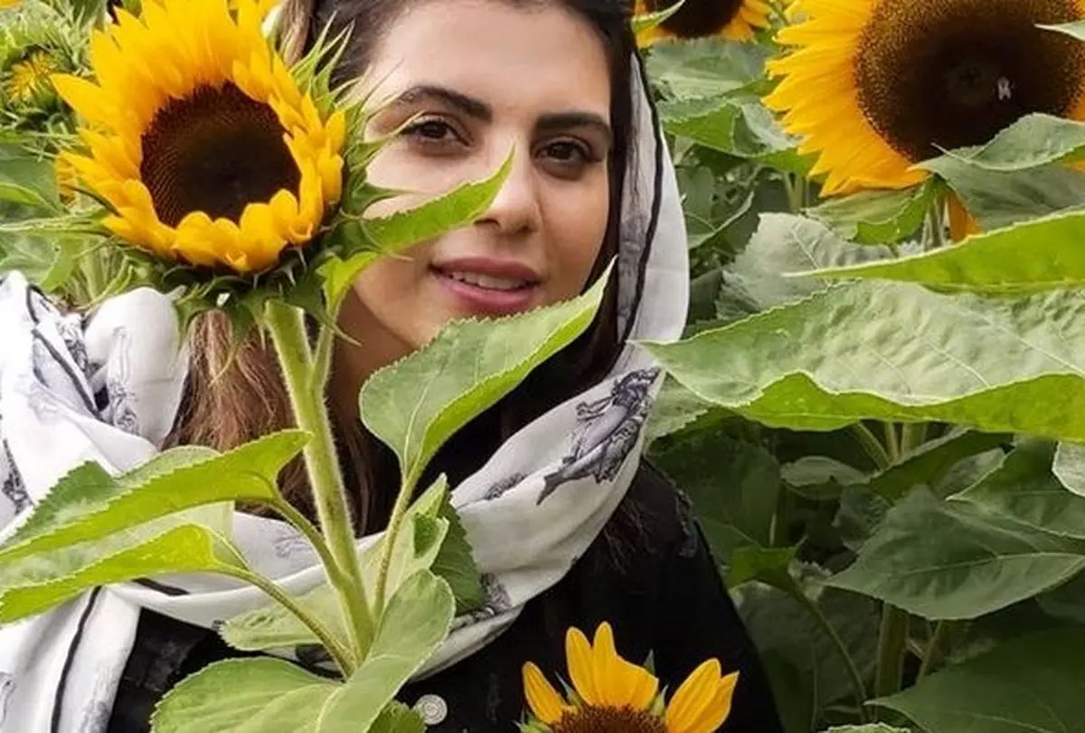 مژگان بیات و عکسی پر از حس زندگی+عکس