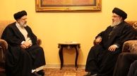 دیدار ابراهیم رئیسی با دبیرکل حزب‌الله/ عکس