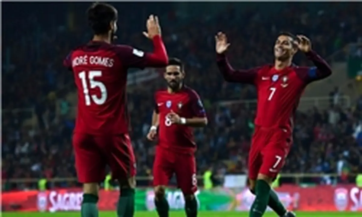 رکورد زنی رونالدو در تیم ملی پرتغال 