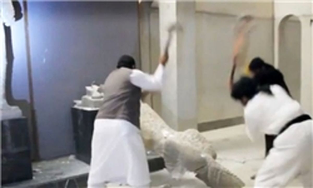 حکم اعدام برای یک داعشی که در تخریب موزه موصل دخیل بود