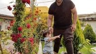 دختر پدری بازیگر مشهور + عکس