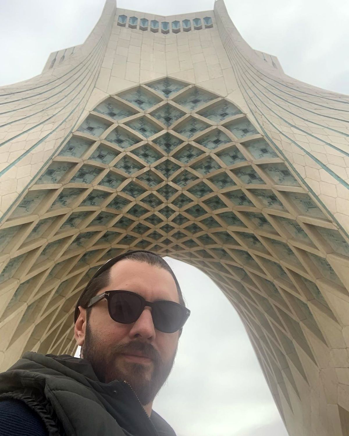بهرام رادان وسط تهران+عکس
