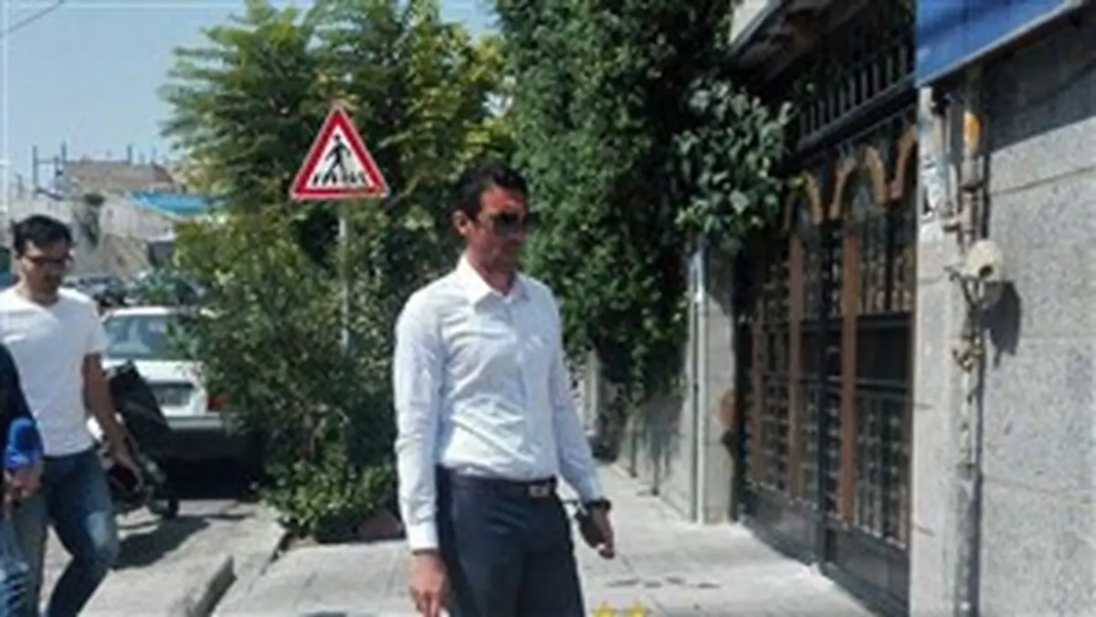 حضور مهدی رحمتی در باشگاه استقلال !