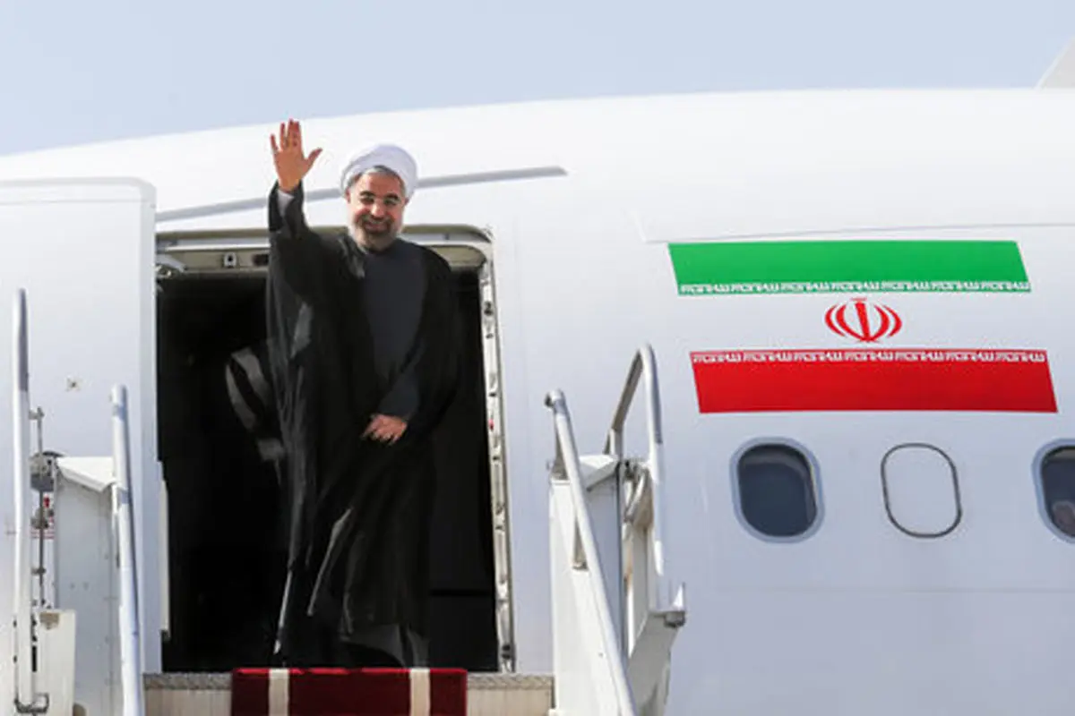 روحانی وارد تهران شد