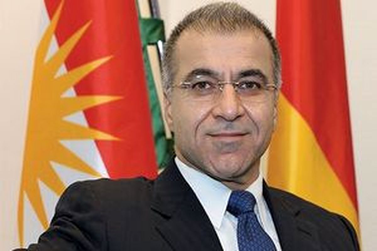 دیدار برادر مسعود بارزانی با یک مقام اسرائیلی