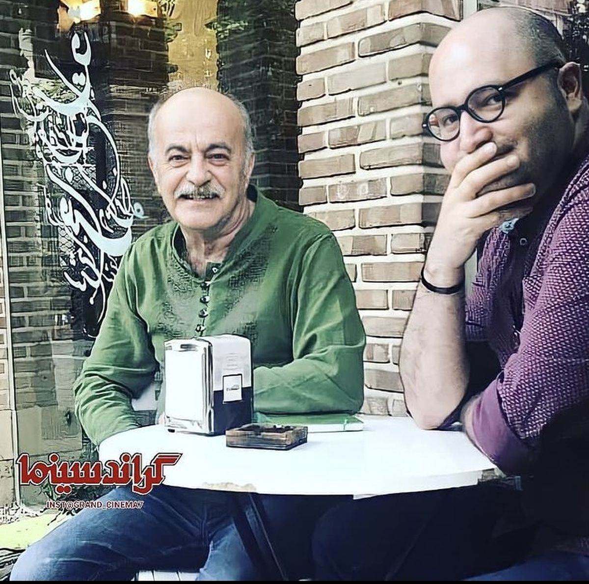 بهروز بقایی و پسرش + عکس