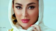استایل لاکچری الهام حمیدی با ارایش غلیظ + عکس