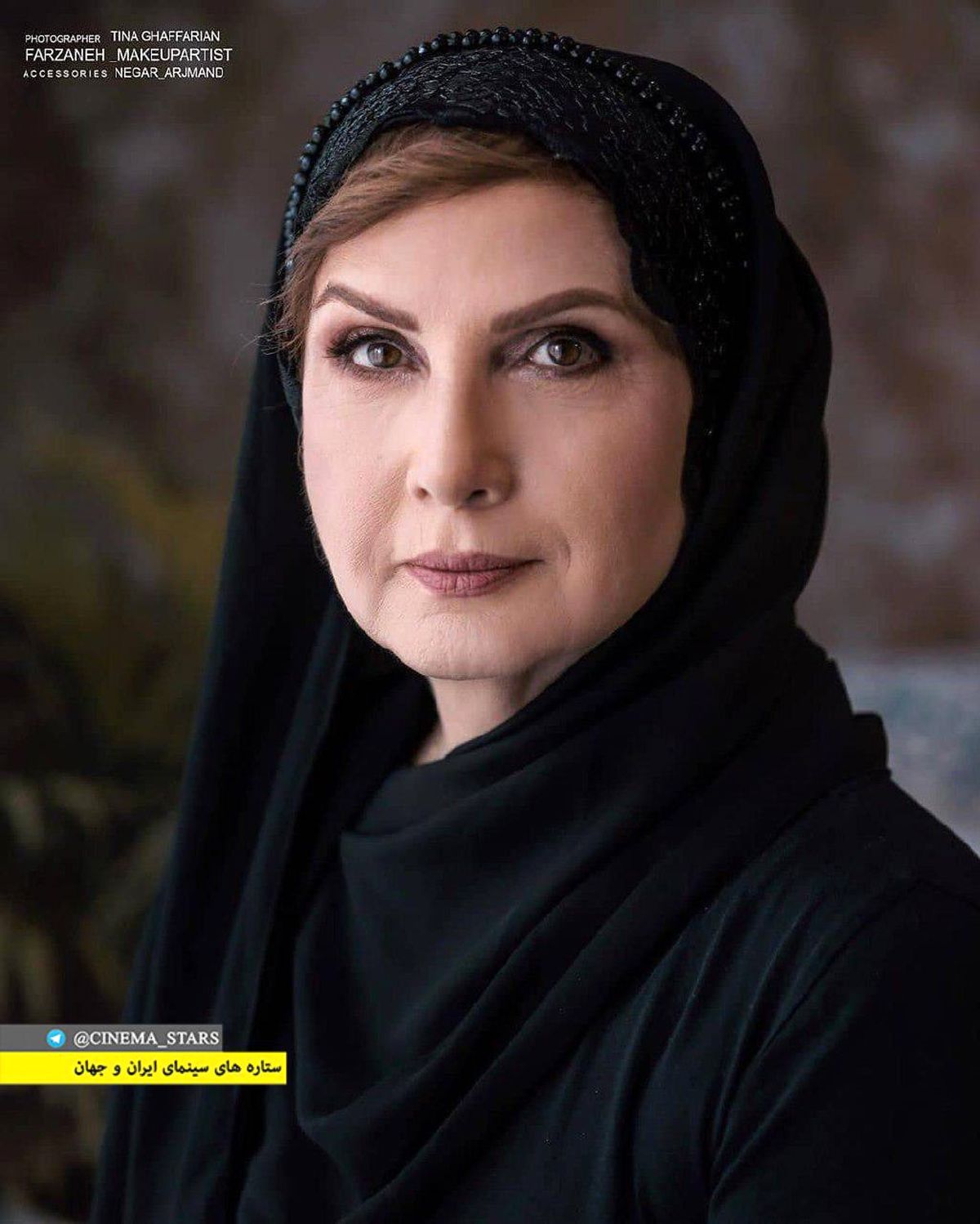 تیپ متفاوت و دیده نشده خانم بازیگر پیشکسوت+عکس