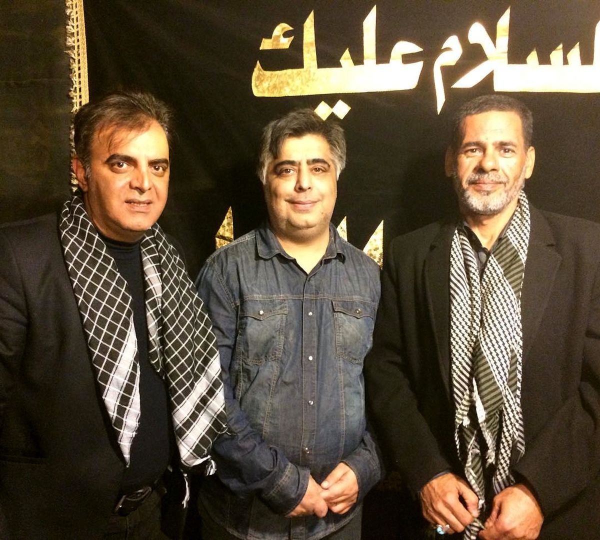 رضا شفیع جم در هیئت+عکس