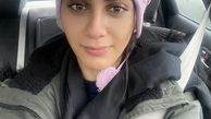 مونا فرجاد ‌‌در ماشین ‌شخصی اش + عکس