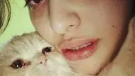 عزاداری ریحانه پارسا برای حیوان خانگی اش+عکس