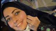 سلفی نفیسه روشن در کربلا + عکس