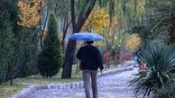 بارش باران در برخی از استان های کشور