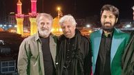 مهران رجبی و دوستانش در کربلا + عکس