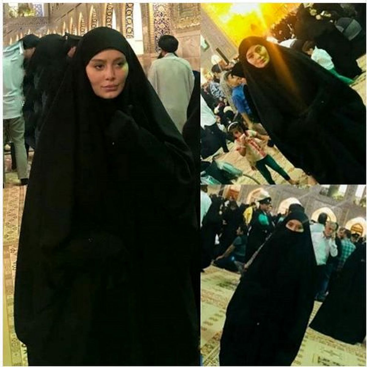 پوشش متفاوت سحر قریشی + عکس