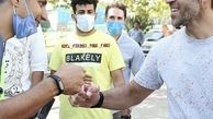 خوش‌و بش عادل فردوسی پور با فوتبالیست مشهور + عکس
