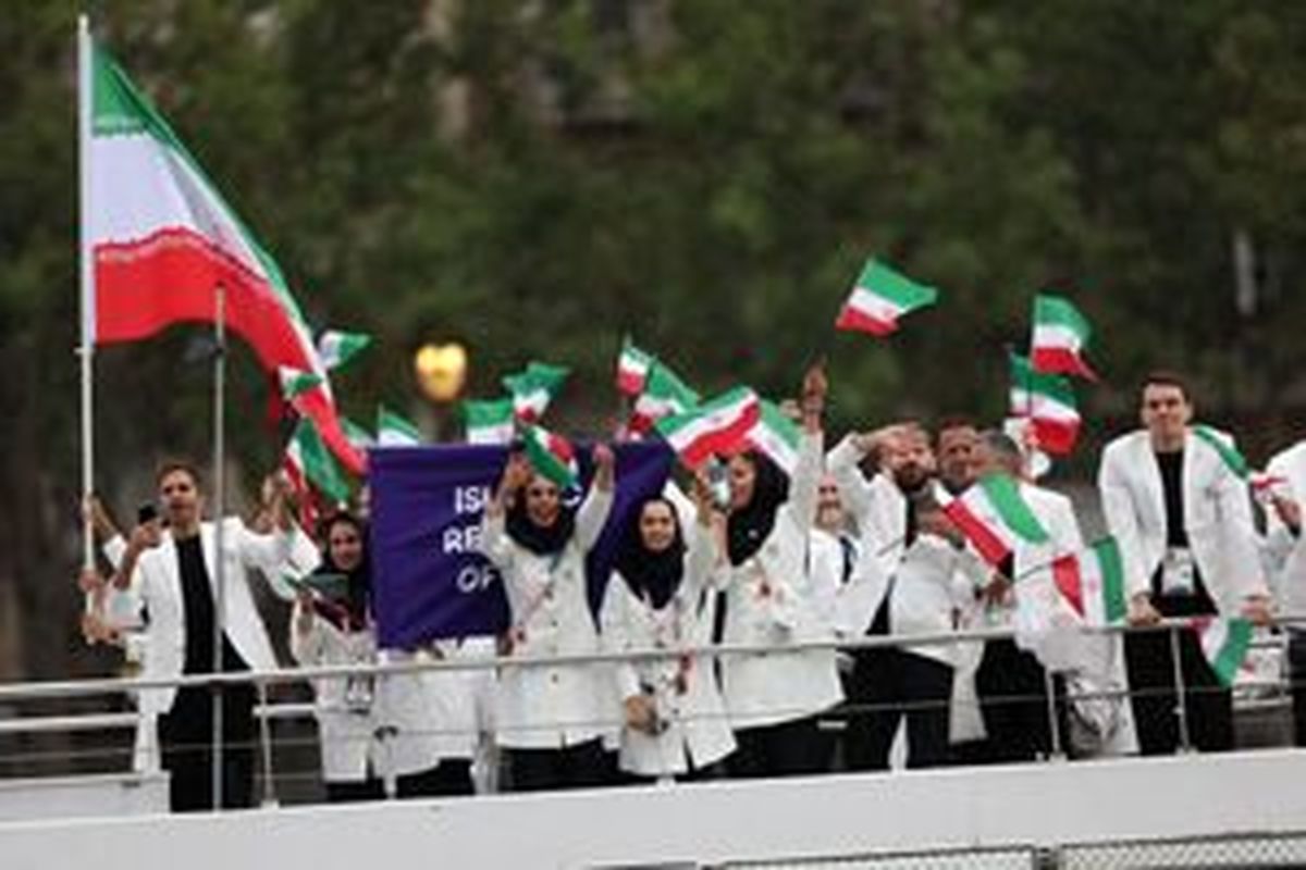 شروع بارانی المپیک پاریس + عکس های دیدنی از افتتاحیه المپیک 2024