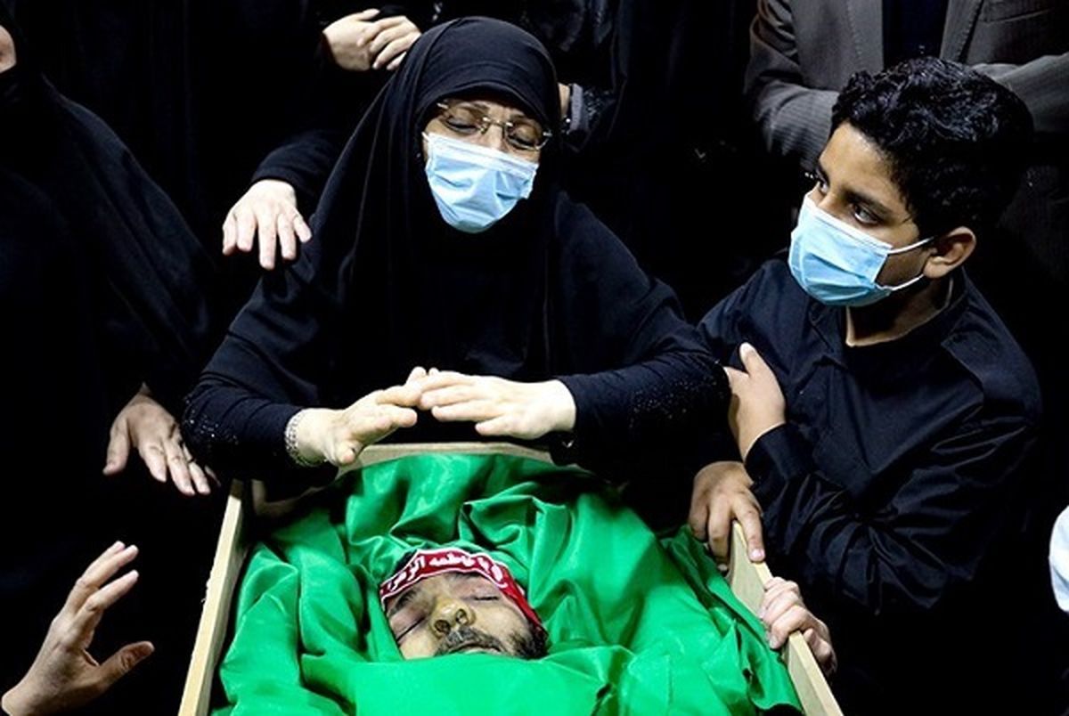 تشییع پیکر شهید امر به معروف در تهران