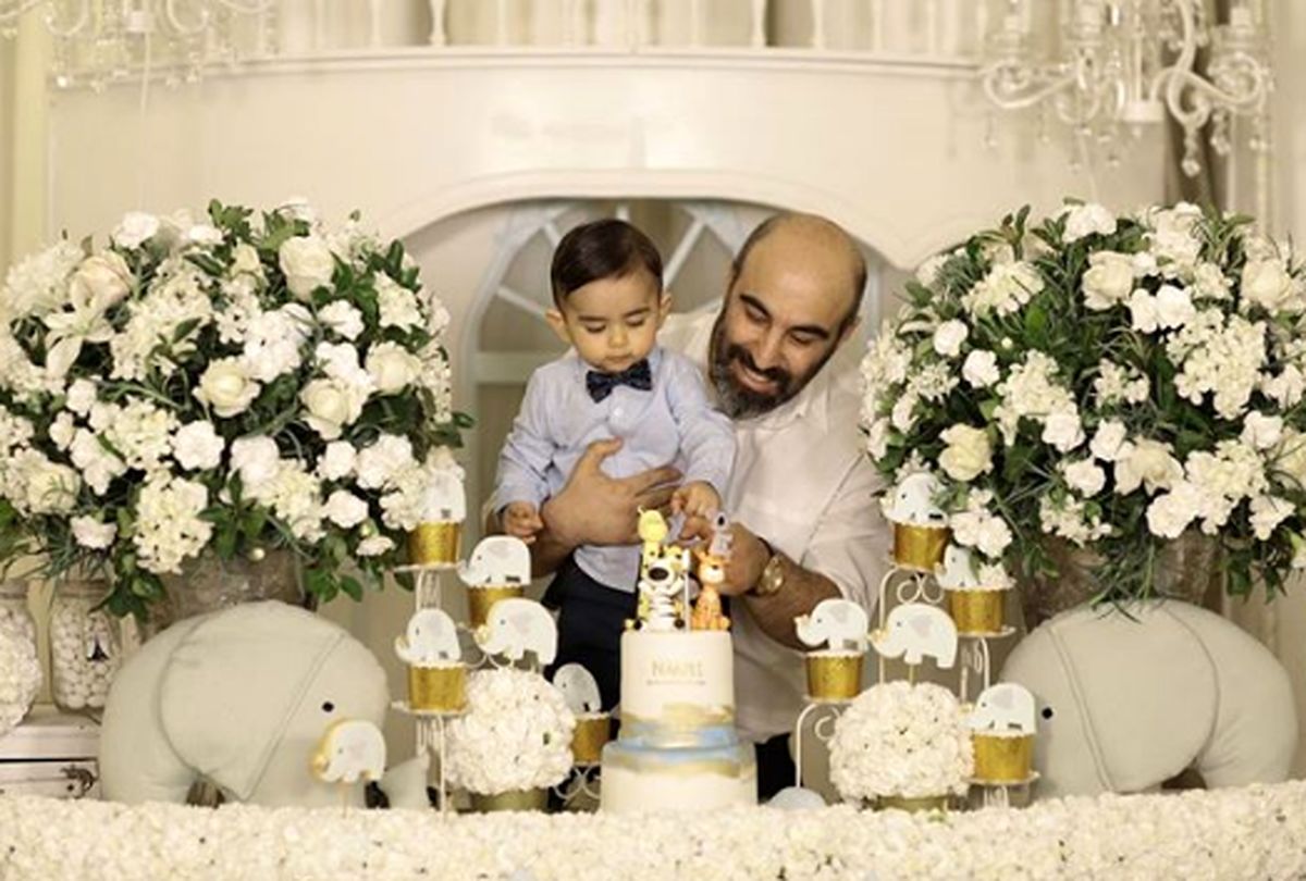 جشن تولد یک سالگی پسر «محسن تنابنده»/عکس 