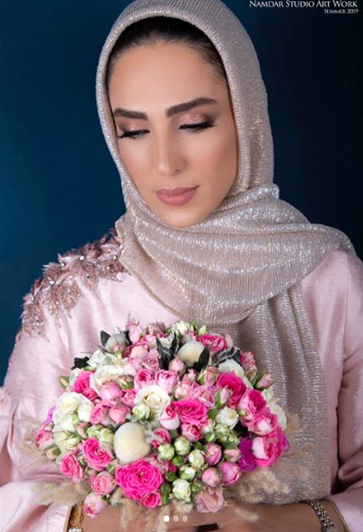 پیام بازیگر تازه عروس بعد از مراسمش+عکس