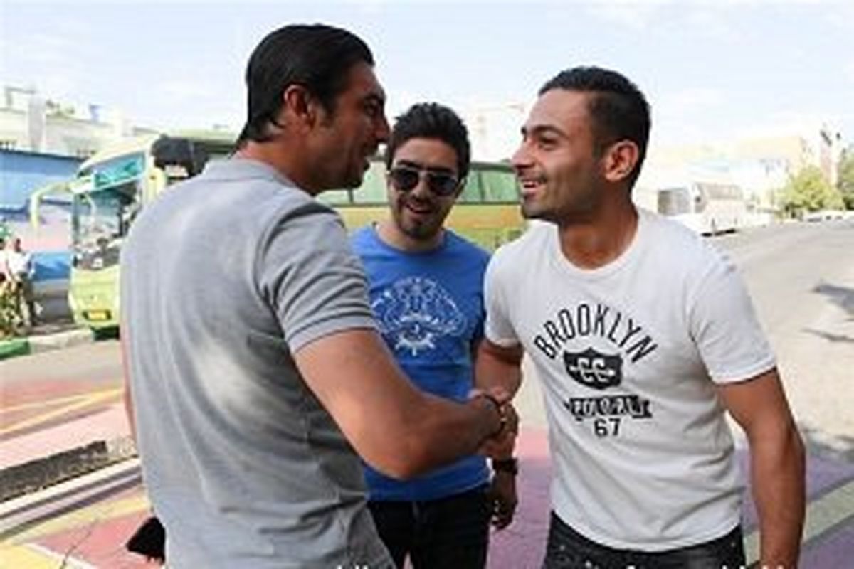 قهر و آشتی دو بازیکن استقلال!/عکس