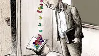 کاریکاتور  علم ثروت است؟!/انتقال سرمایه به دانش آموزان!