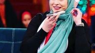 کودکی مهراوه شریفی نیا در آغوش پدر